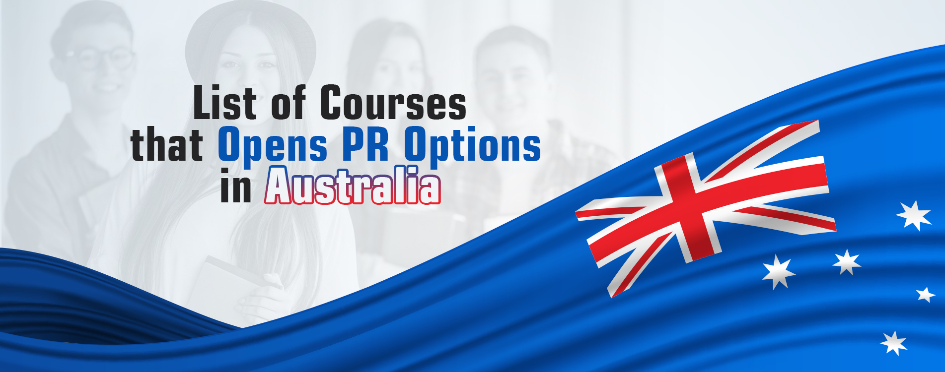 List of Courses that Open PR Options in Australia