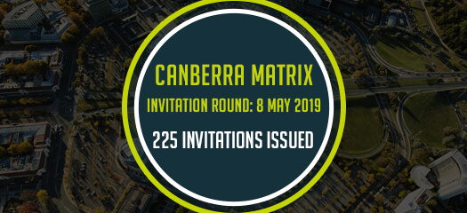 Canberra Matrix Invitation List for May 2019 is Out