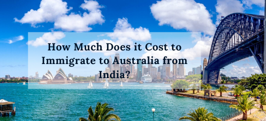 How Much Does it Cost to Immigrate to Australia from India?